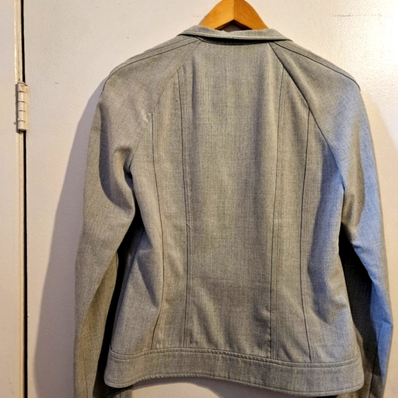 CALVIN KLEIN fitted blazer w zipper - Picture 4 of 4